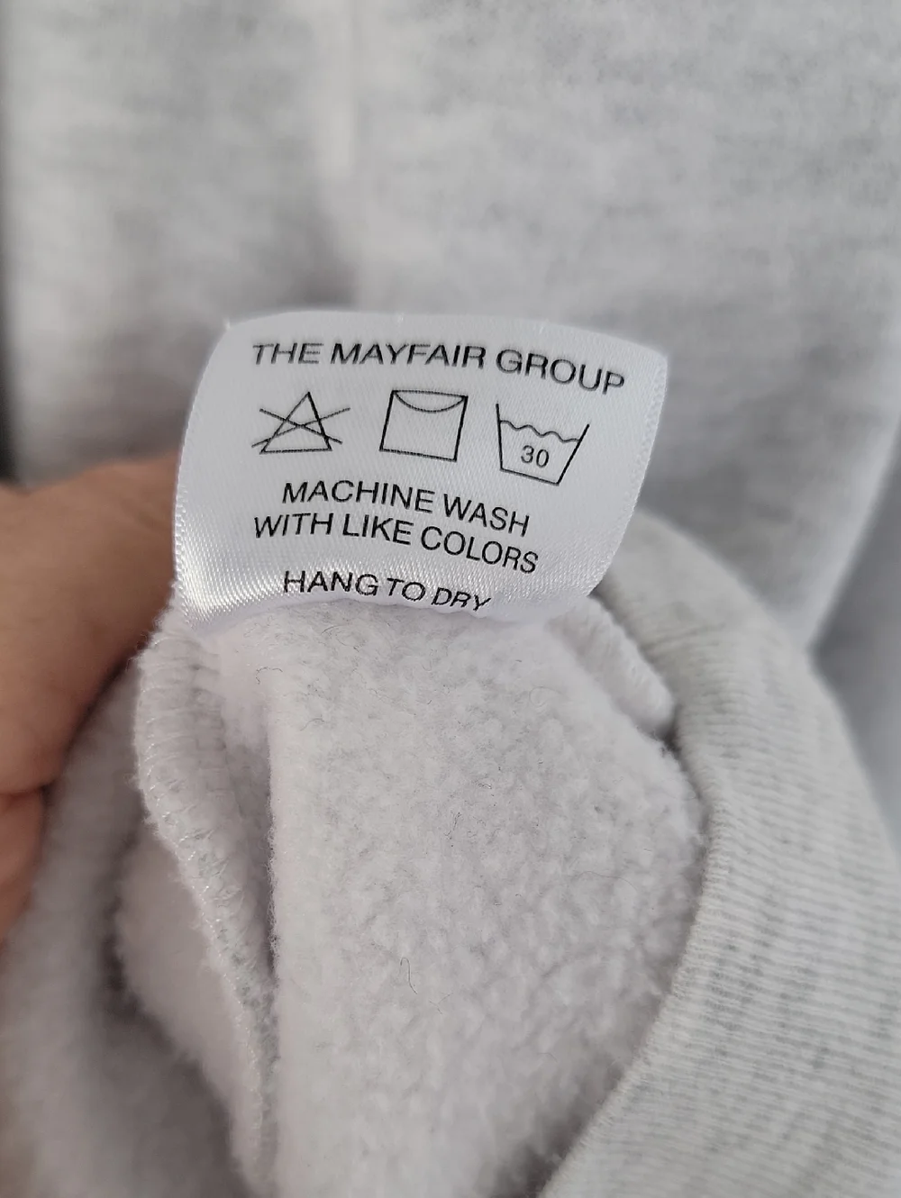 The Mayfair Group Empathy Always Gret Crewneck Sz S/M - Picture 8 of 13